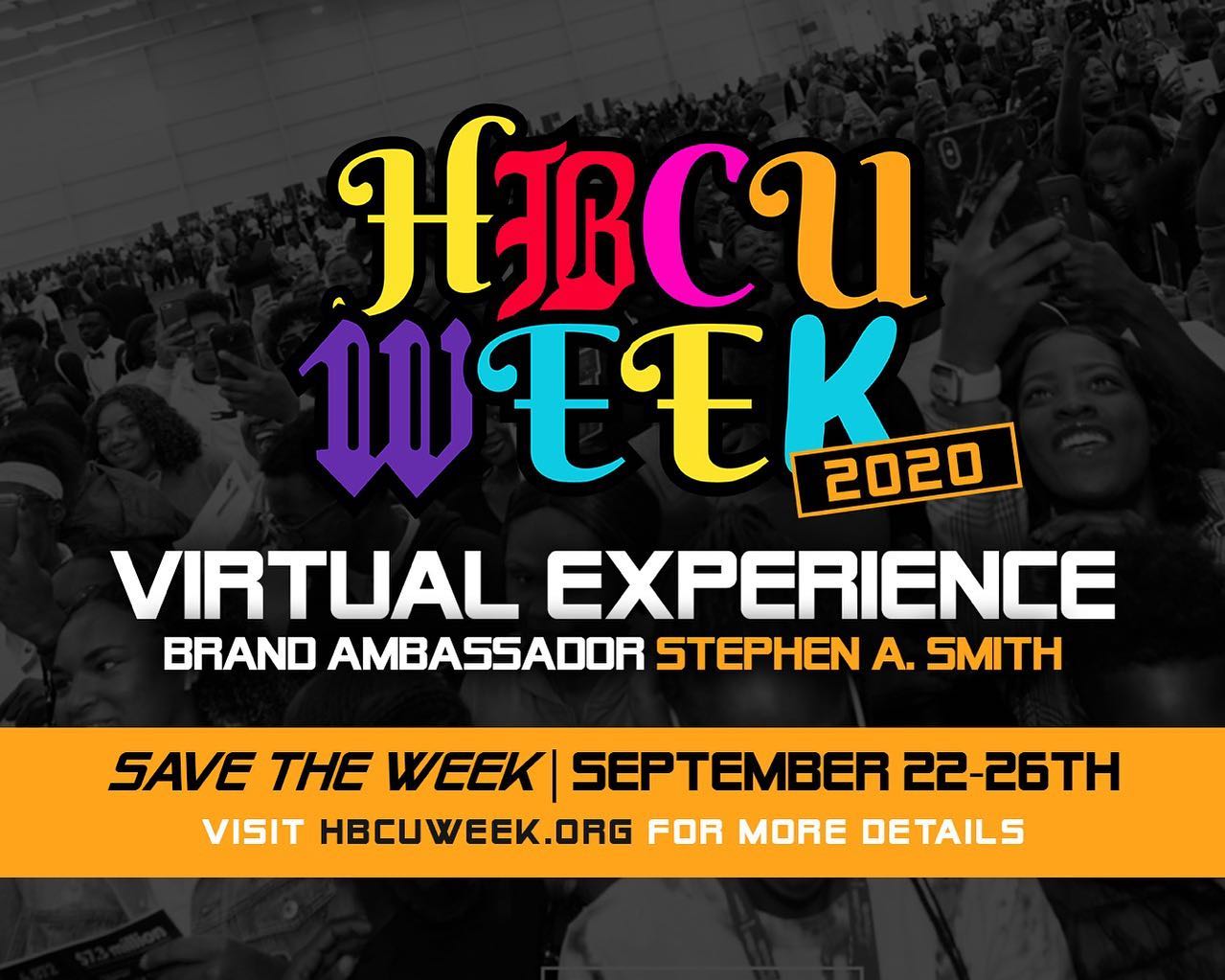 HBCU Week 2020- Visit hbcuweek.org for more details